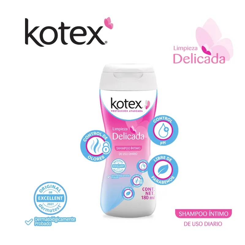 Shampoo íntimo “kotex”