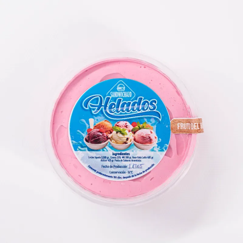 Pote de Helado 16onz Frutos del Bosque