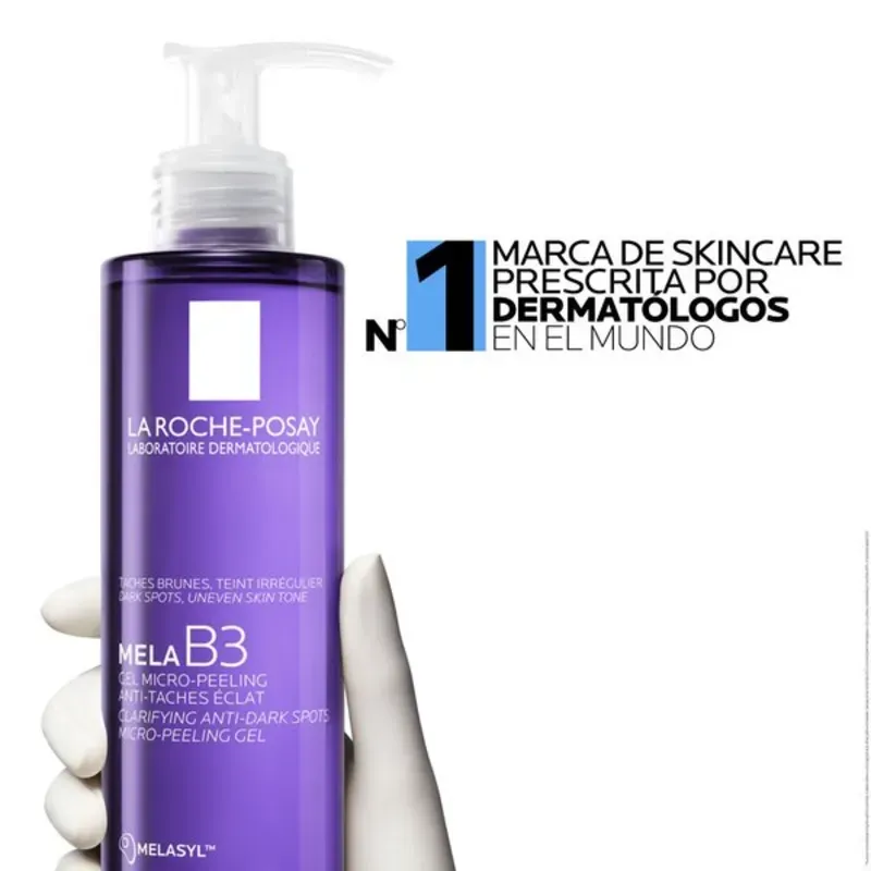 Limpiador facial de la roche posay de Niacinamida