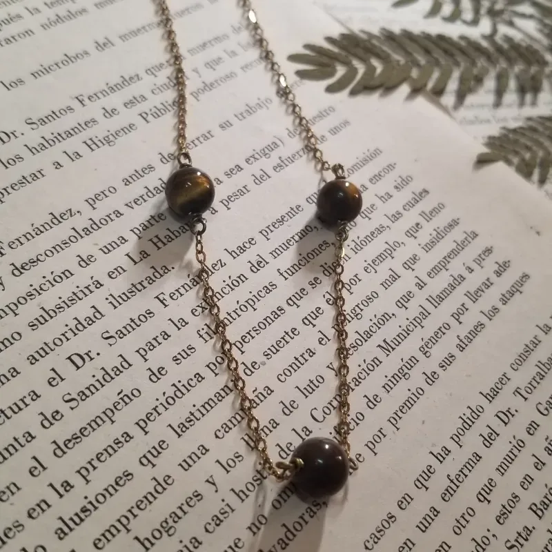 Collar de piedra semipreciosa 1