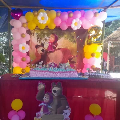 Decoraciones  MASHA Y EL OSO