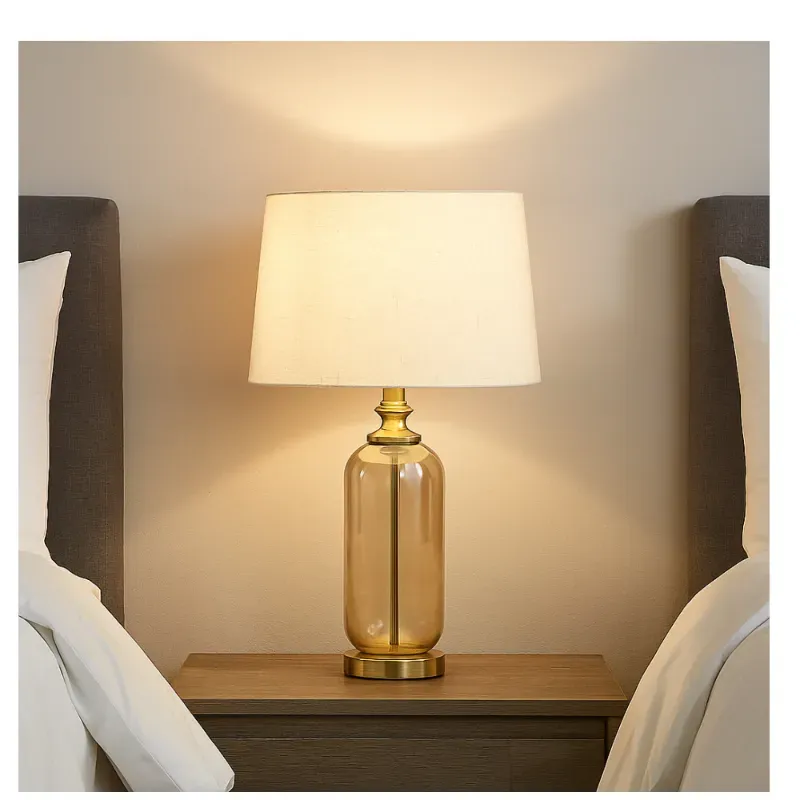 Lámpara de mesa - Cuerpo de Cristal