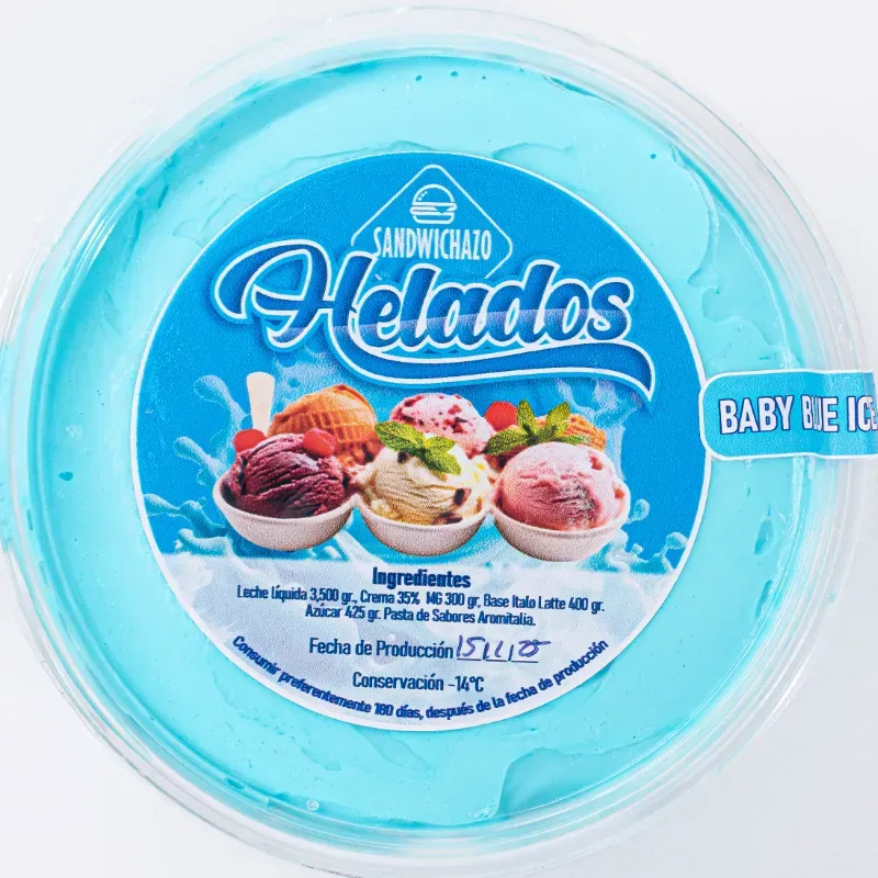 Helado Italiano Baby Blue