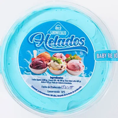 Helado Italiano Baby Blue