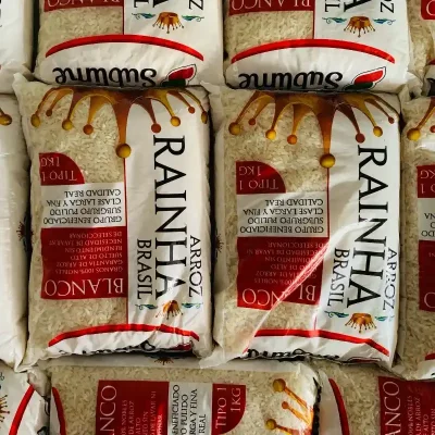 Bolsas de arroz brasileño
