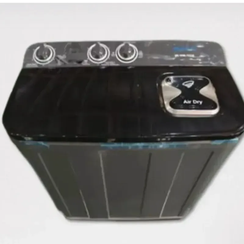 Lavadora Semiautomática Milexus Negra 7 kg