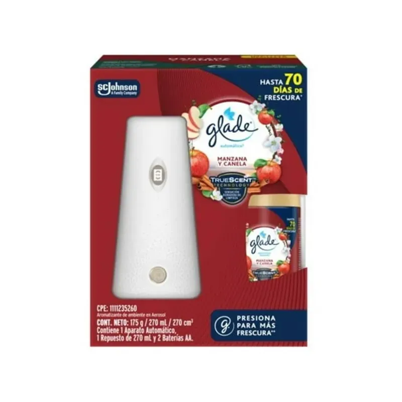 Búcaro automático Glade manzana canela