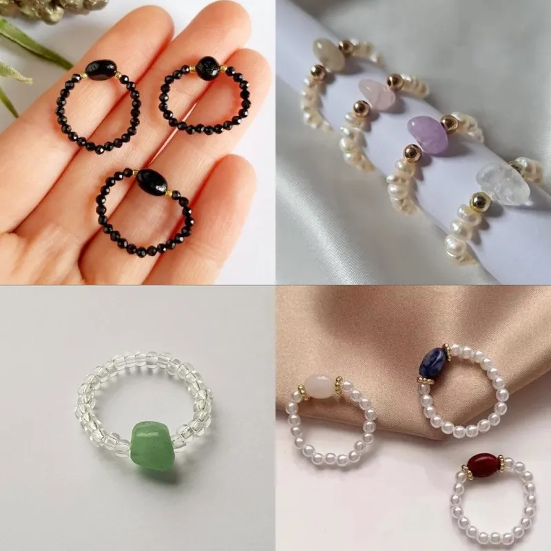 Anillos con piedras preciosas