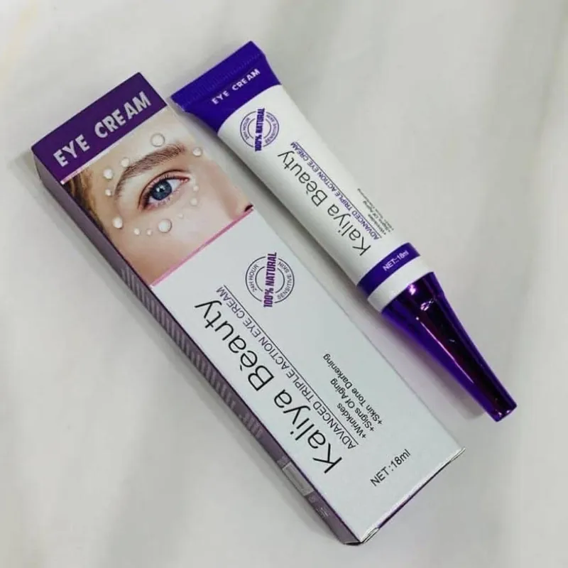 Crema para contorno de los ojos triple acccion 18ml