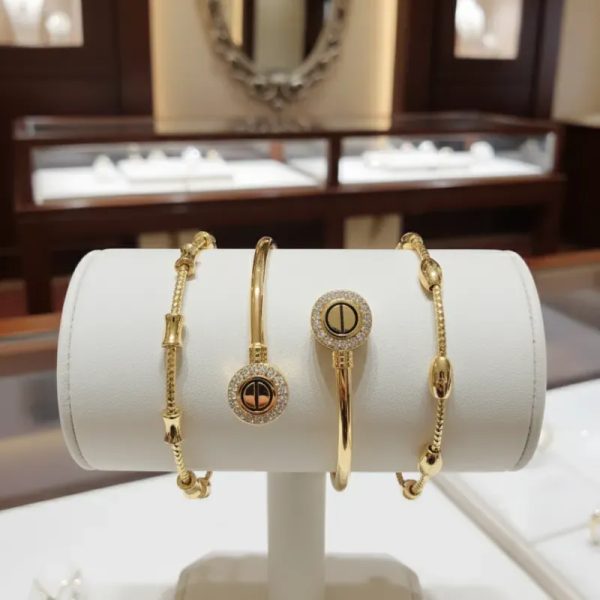 Pulseras de Oro Golfi brasileño