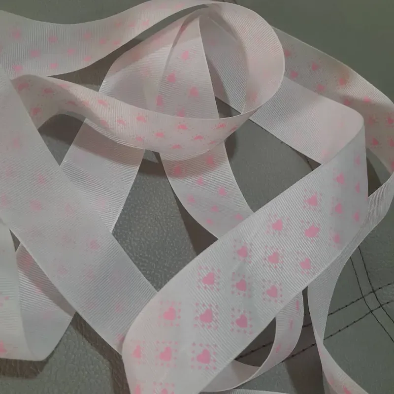 Cinta falla corazones rosados