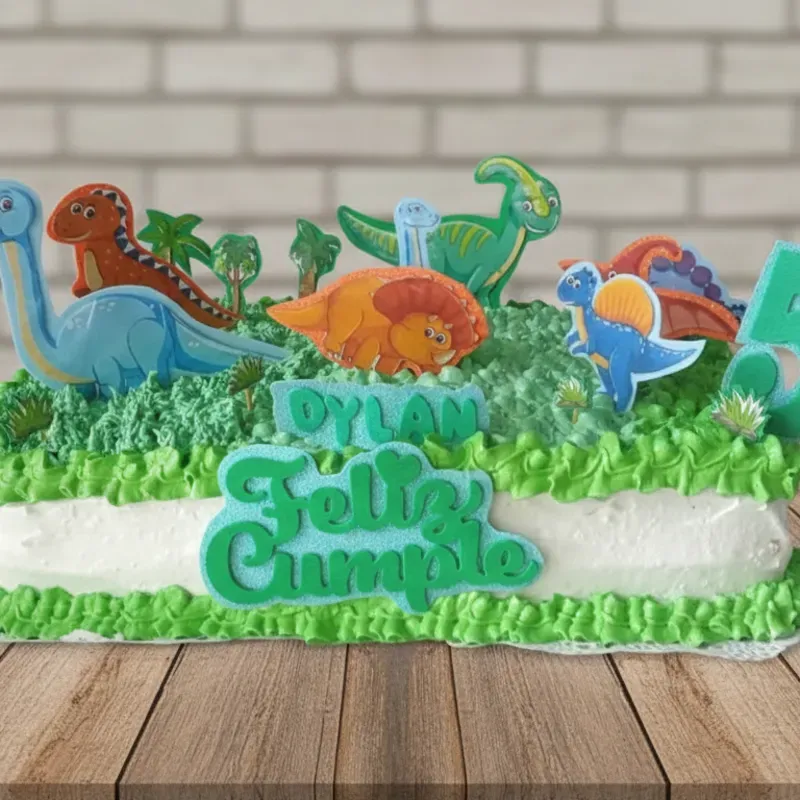 Pastel temática de Dinosaurios