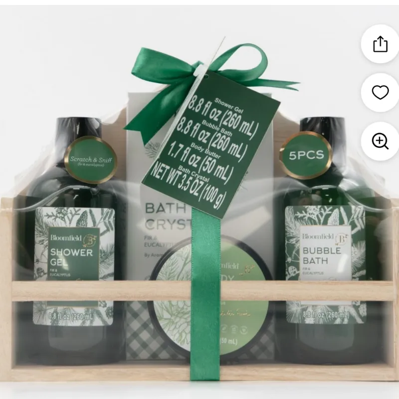 Bloomfield Set de Regalo de Baño y Cuidado Corporal Bliss, 5 Piezas, Adulto