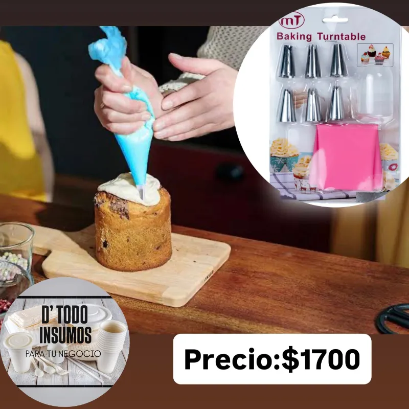 Set Resposteria c/Manga y Boquillas