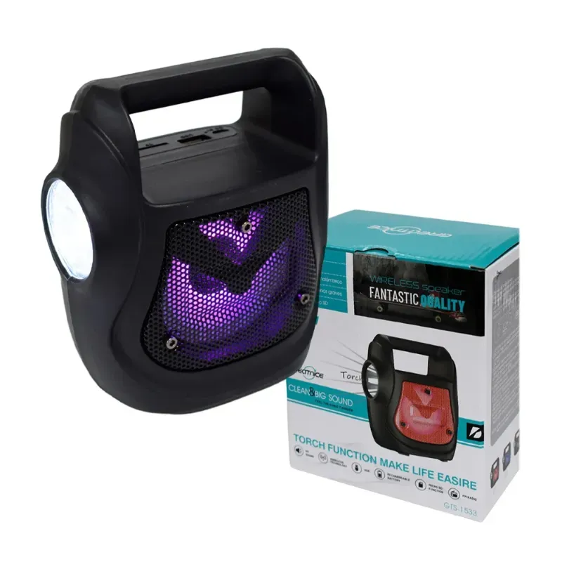 Bocina 4" con lámpara