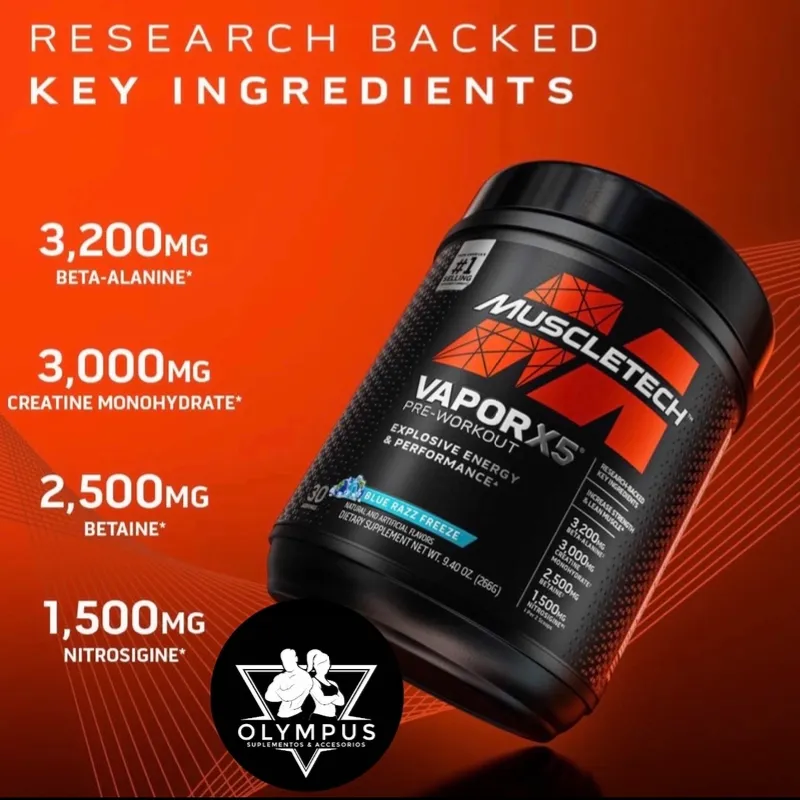 Pre Workout Vapor X5 (Muscletech )