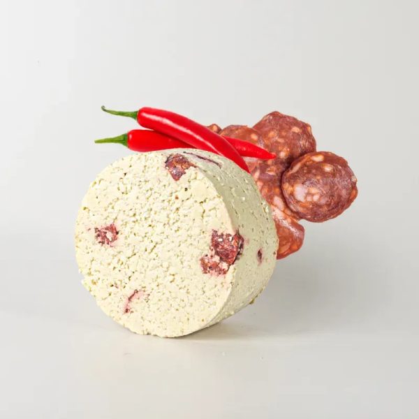 Queso Fresco de Chorizo Rojo Picante