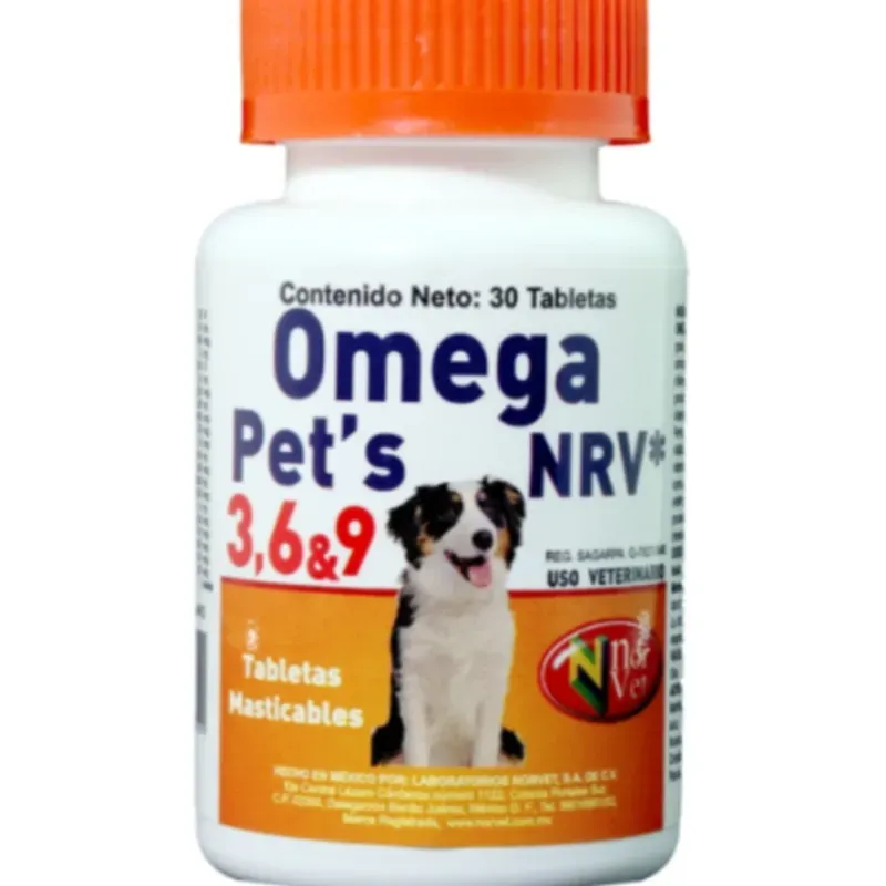 Omega Pets 30 tabletas
