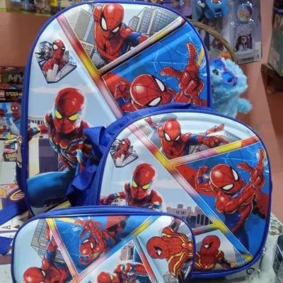 Combos de 3 piezas. Mochilas, merendero termico y cartuchera