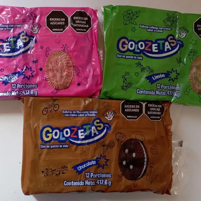 Paquete de galleticas golocetas