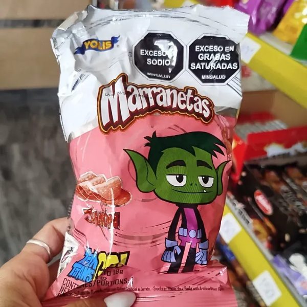 Marranetas Chips Sabor Jamón