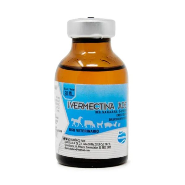 Ivermectina ADE al 2% de 20 ML