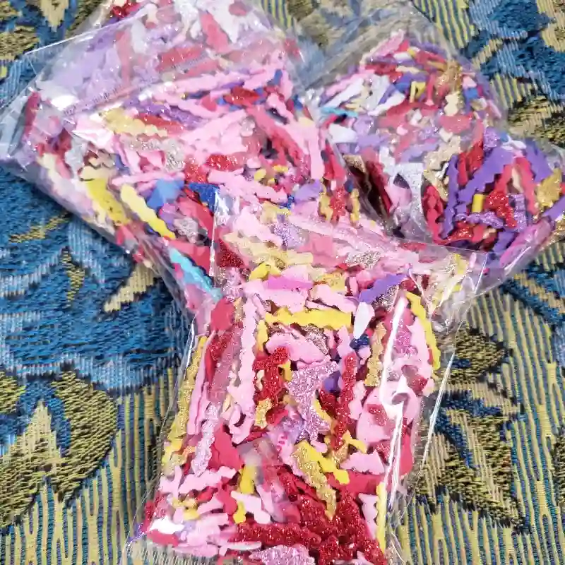 Confetti foami pequeño