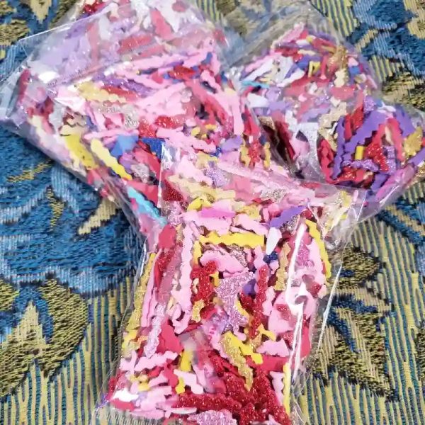 Confetti foami pequeño