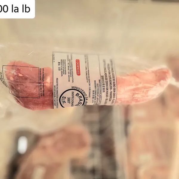 Solomillos  de cerdo $1300 la lb