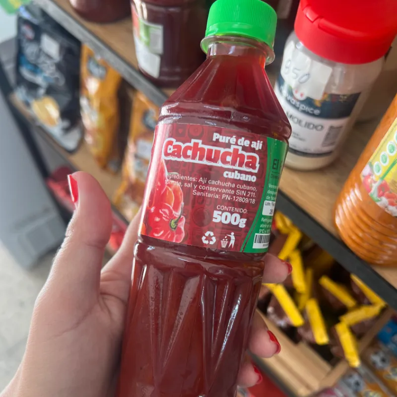 Puré de aji cachucha