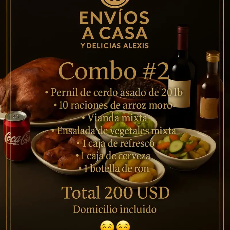 Combo de comida criolla #2