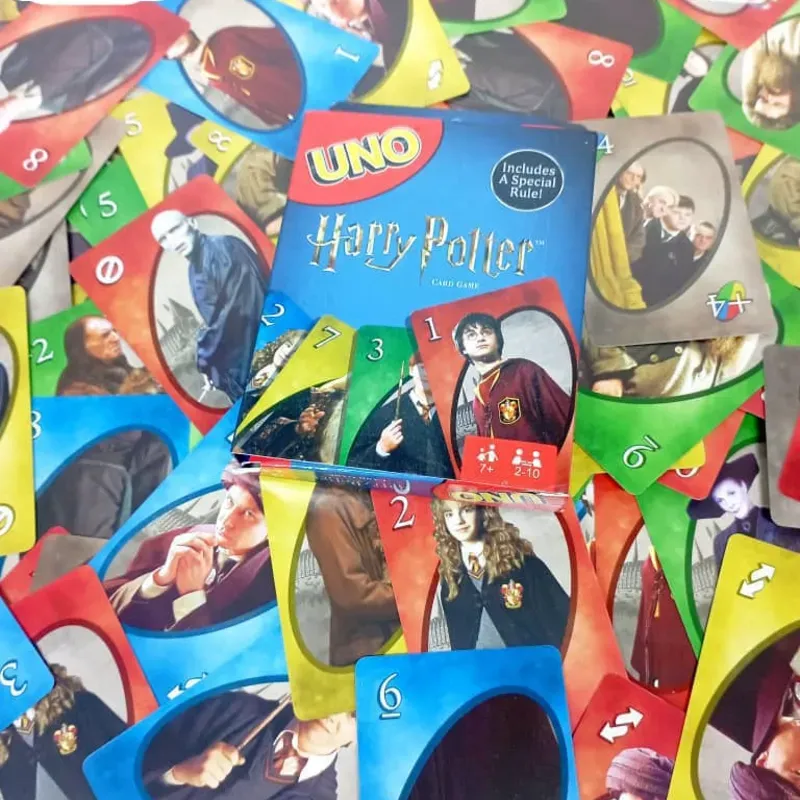 JUEGO CARTAS UNO CLÁSICA TEMÁTICA HARRY POTTER