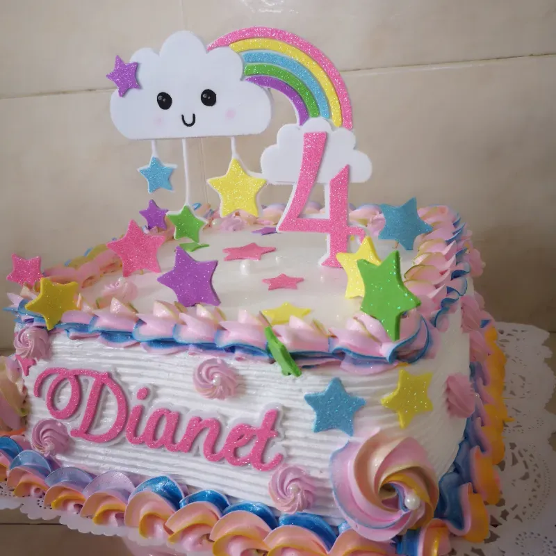 Cake de arcoiris
