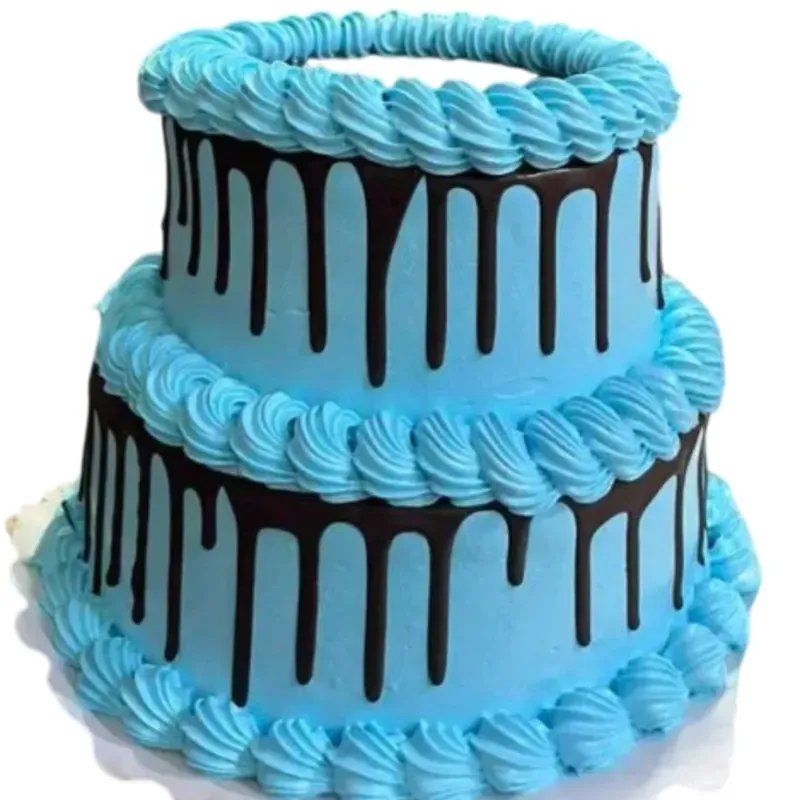 Cake de 2 Pisos Con Cobertura