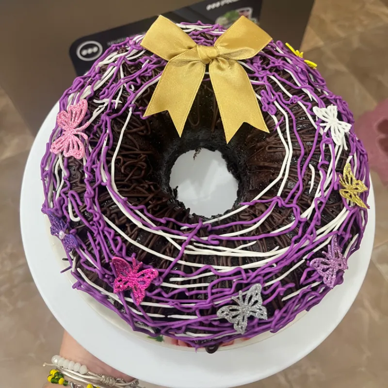 Roscón de chocolate