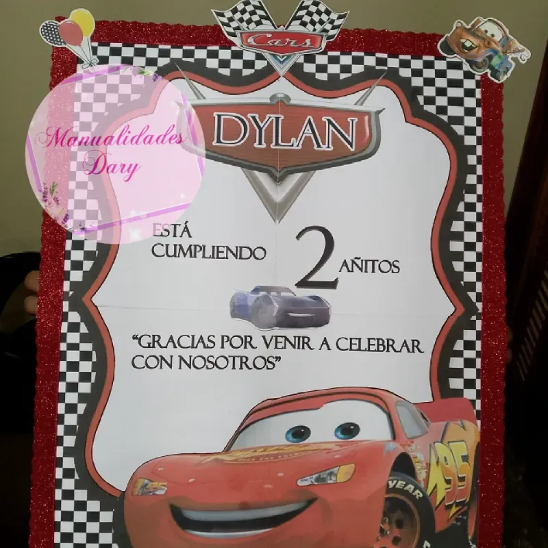 Pancarta temática marco