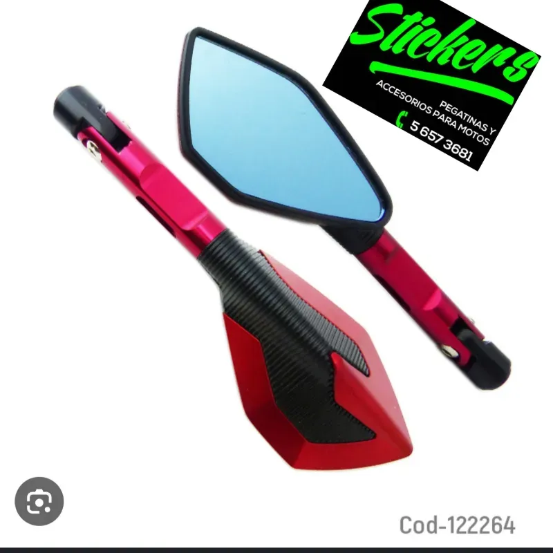 Espejos baston corto