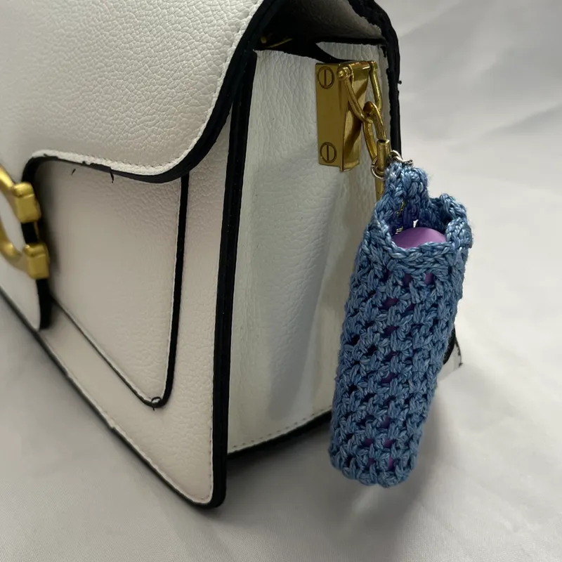 Llavero para brillo de labios 