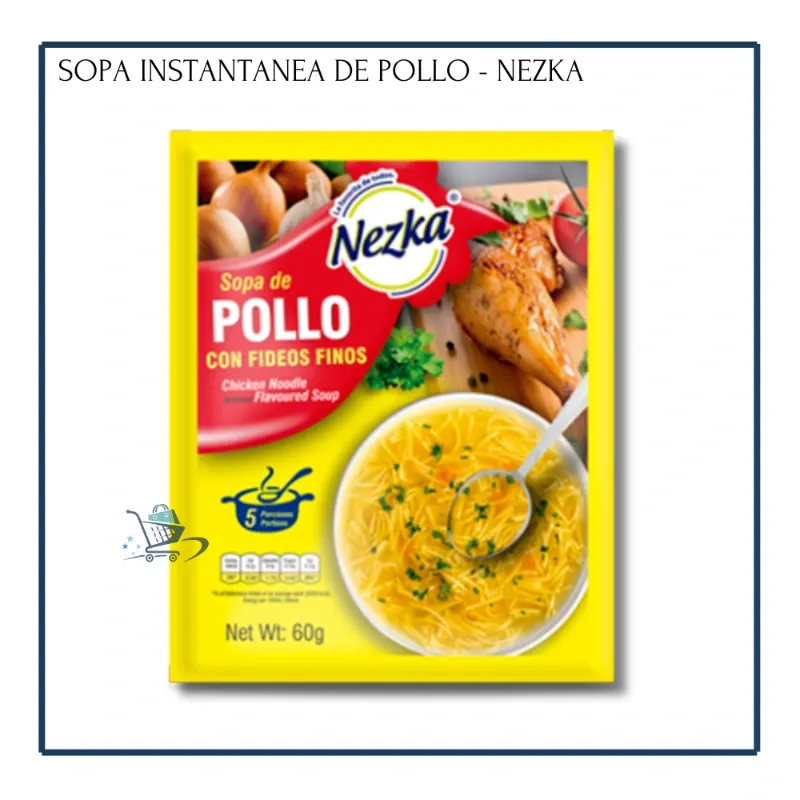 Sopa Instantánea de Pollo - Nezka (60g)