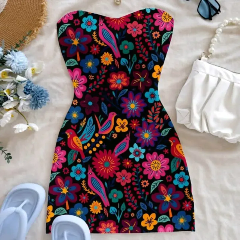 Vestido de colores 