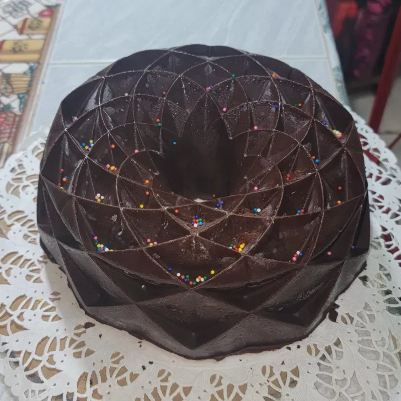 Cake bmbon de flores y corazon