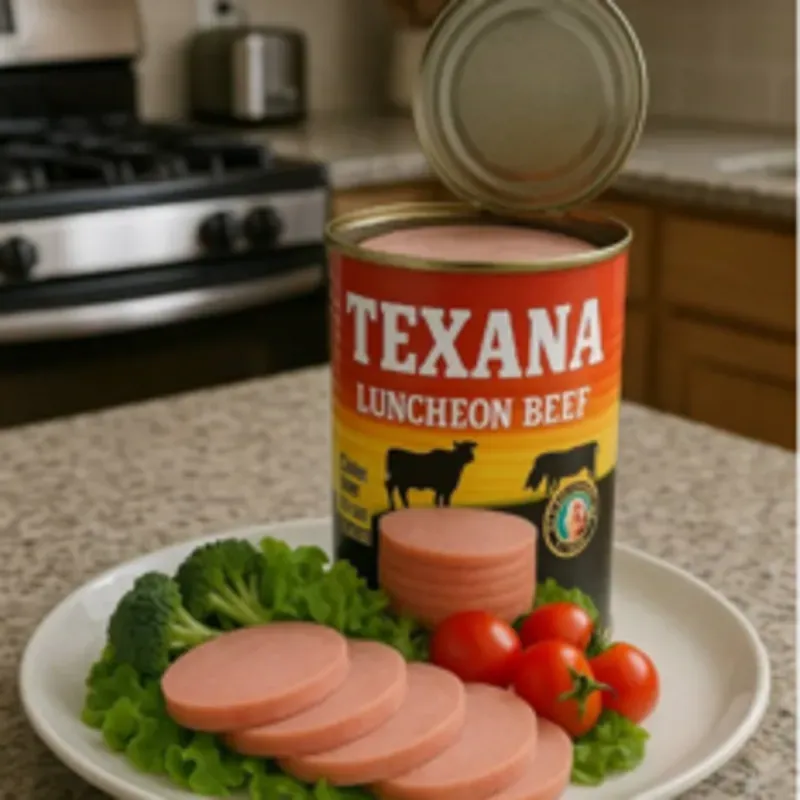 Carne enlatada Texana 