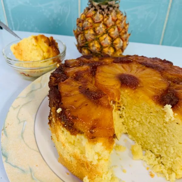 Volteado de piña