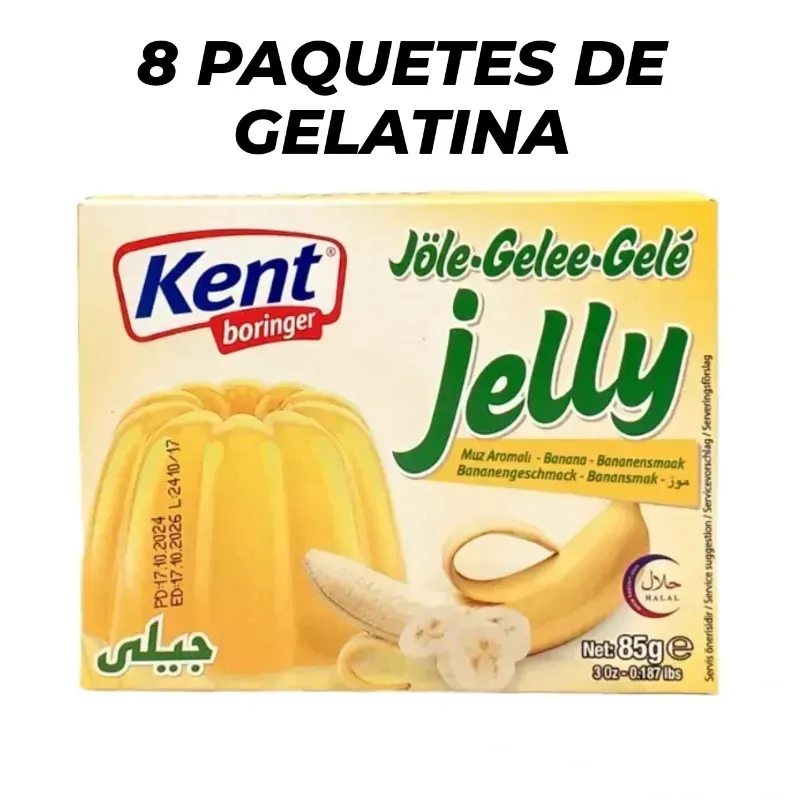 8 GELATINA KENT