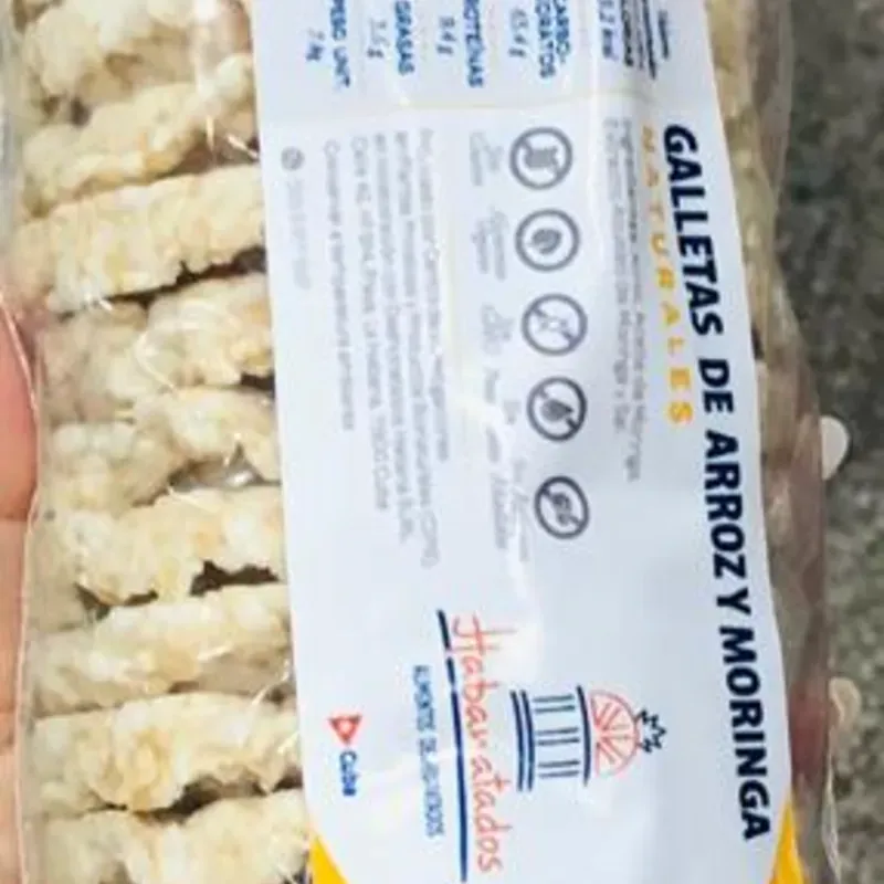 Galleta de Arroz y Moringa