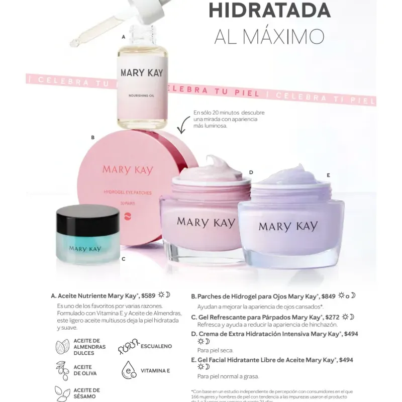 Para la hidratación de la piel