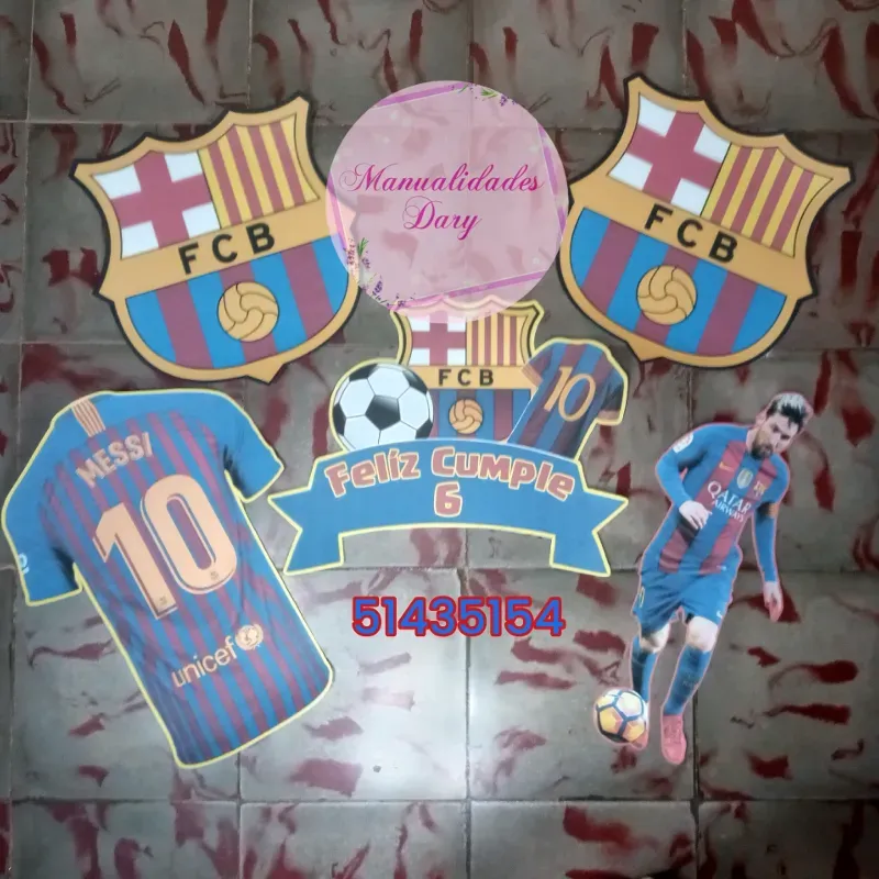 Set de 5 carteles tematicos