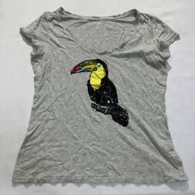 Pulover Gris Tucán Brillo