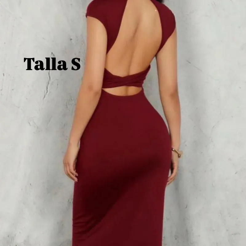 Vestido largo ajustado