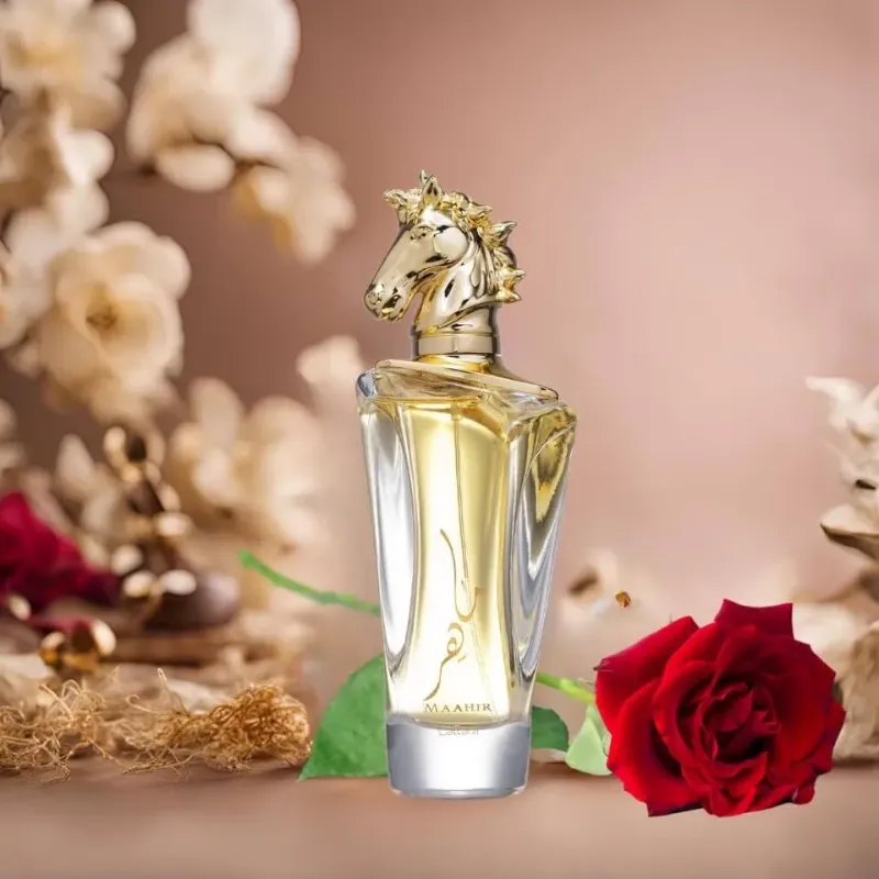 Lattafa Maahir for Unisex Eau de Parfum Spray, 3.4 Ounce